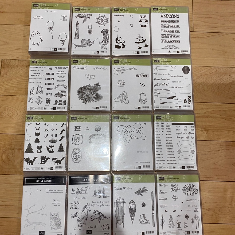16 Stamp Sets